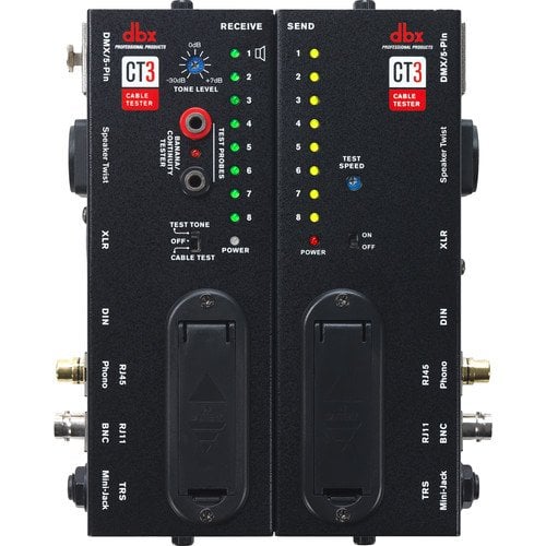 Dbx CT-3 Gelişmiş Kablo Test Cihazı