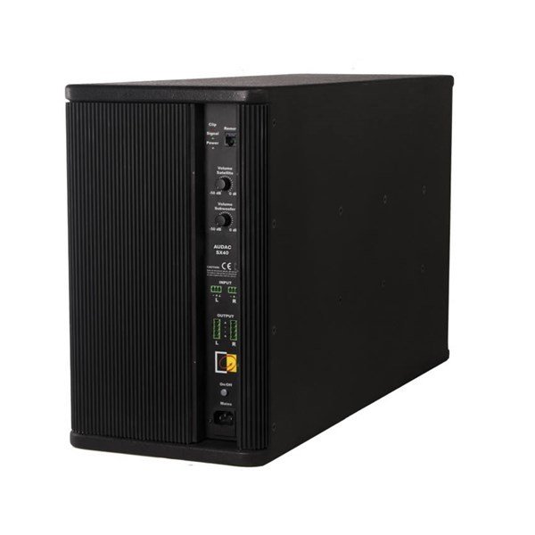 Audac SX408A (Siyah) 8 inç 100W 2x160W Amfili Subwoofer
