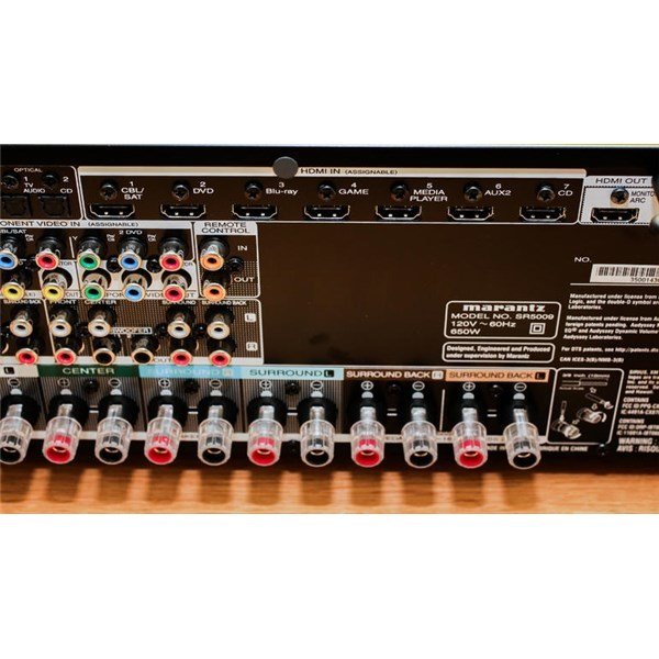 Marantz SR5009 7.2 Kanal Network Home Theater AV Receiver (Siyah)