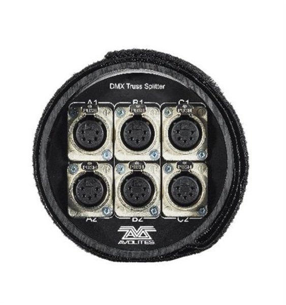 Avolites Truss Splitter 1 Giriş + 6 Çıkışlı DMX Dağıtıcı