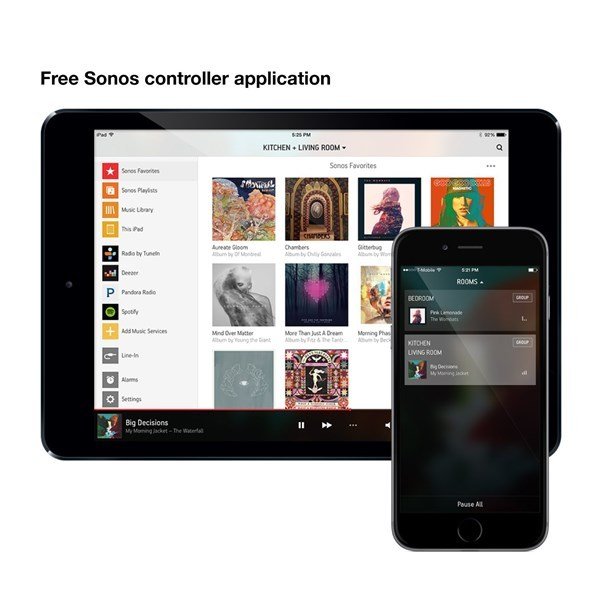 Sonos Play 1 Wireless Hoparlör Sistemi (Siyah)