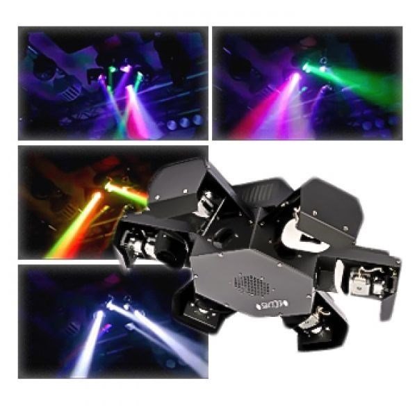 Eclips Cross Scan 6x12W 6 Aynalı Led Efekt Işık