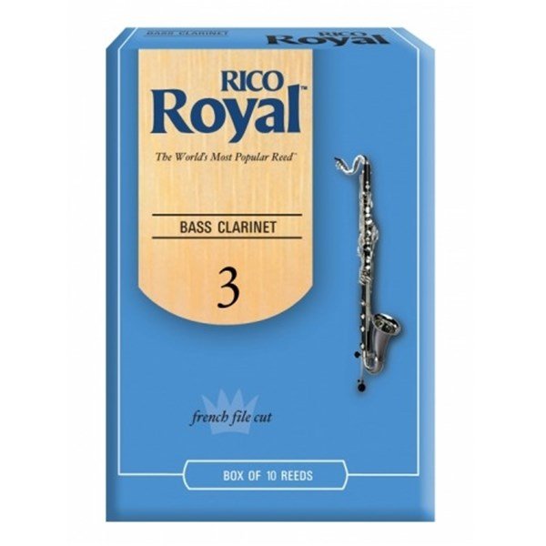 Rico Royal Reb1030 Bas Klarnet Kamışı No:3