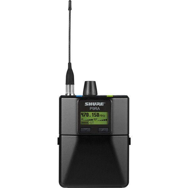 Shure P9TRA P9RA Beltipi alıcı ve P9T Telsiz Verici Set