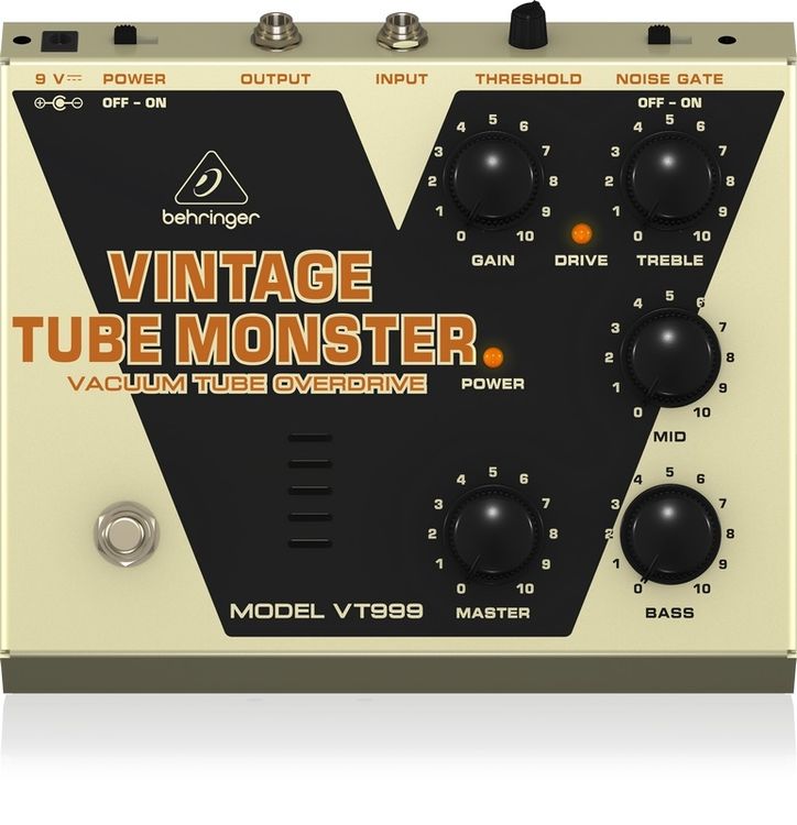 Behringer VT999 Vintage Vakum Tüp Efekt Pedalı