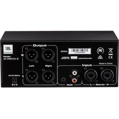 Jbl M-Patch 2 Pasif Stereo Denetleyici ve Anahtar Kutusu