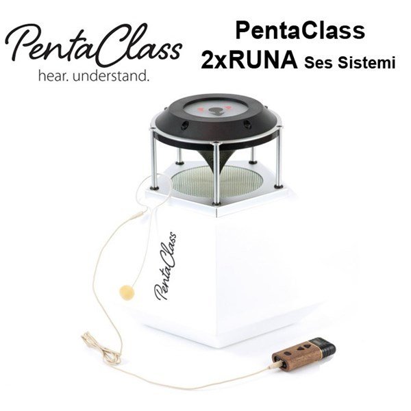 PentaClass 2xRuna 360 Derece Kablosuz Ses Sistemi, Bluetooth
