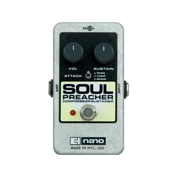 Electro-Harmonix Soul Preacher Compressor/Sustainer Pedalı