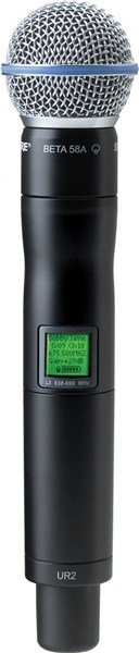 Shure UR2/BETA58 Handheld Transmitter with BETA58 Microphone