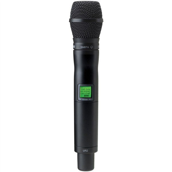 Shure UR2/BETA87A Handheld Transmitter with BETA87A Microphone
