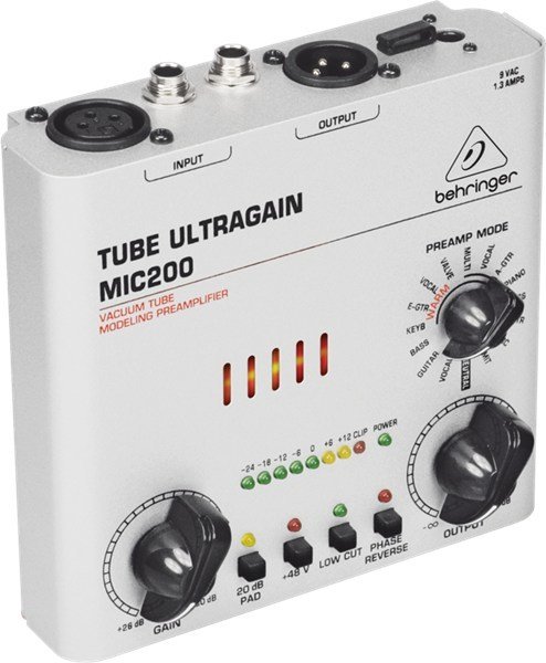 Behringer Tube Ultragain MIC200 Tüp Mikrofon Preanfisi