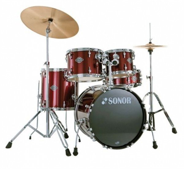 SONOR - SMF11 Studio Drum Set Wine Red