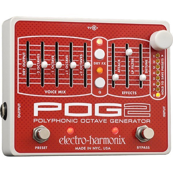 Electro-Harmonix POG2 Polyphonic Octave Generator Pedalı