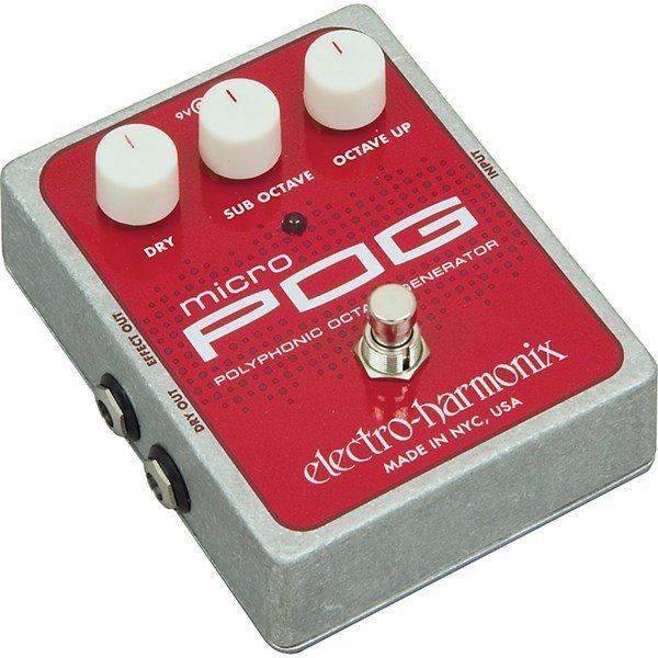 Electro-Harmonix Micro POG Polyphonic Octave Generator Pedalı