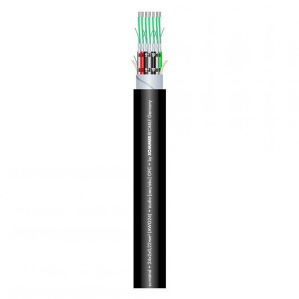Sommer Mistral 20 - 20x2x0,22 mm 100 Metre Multicore Audio Kablo