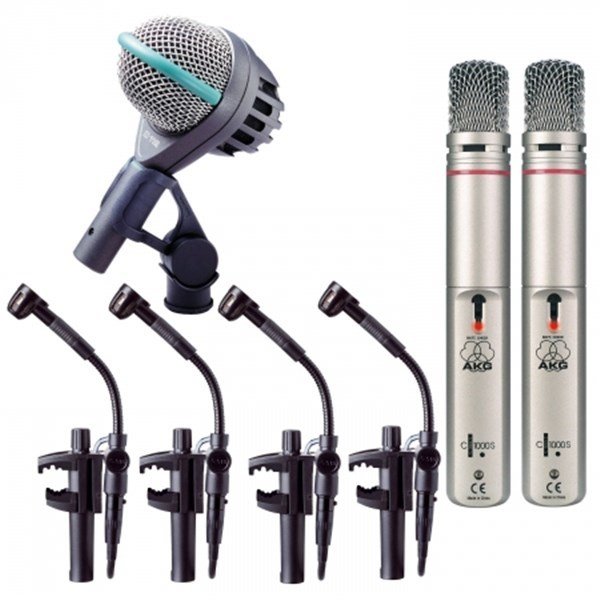Akg Drum Set Big II - 7 Parça Davul Mikrofon Seti