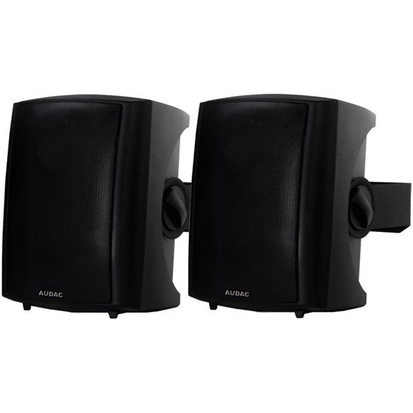 Audac LX503MK2/B (Siyah) 5'' 3-Yollu 2x40W Aktif-Pasif Hoparlör Set