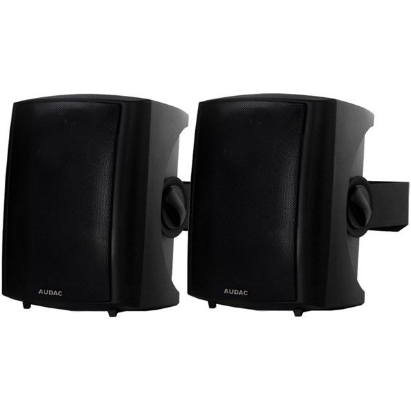 Audac LX503MK2/B (Siyah) 5'' 3-Yollu 2x40W Aktif-Pasif Hoparlör Set