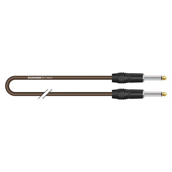 Sommer STTR 0090 - 6.3/6.3 Jack 1x0.44 mm, 0.9 m Sinyal Kablosu