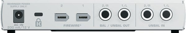 Behringer FControl Audio FCA202 Firewire Ses Kartı