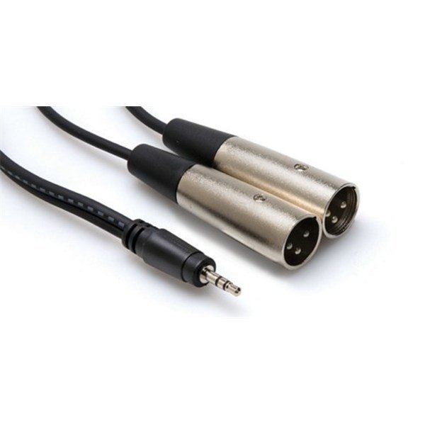 Hosa CYX403M 3 Metre Dual Erkek Xlr Stereo Jack Y Kablo