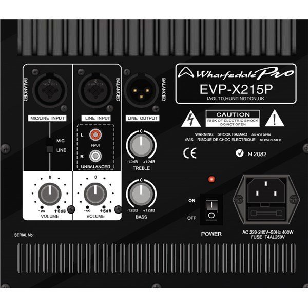 Wharfedale EVP-X 215 - 2x15 inç 500W Pasif Kule Kabin