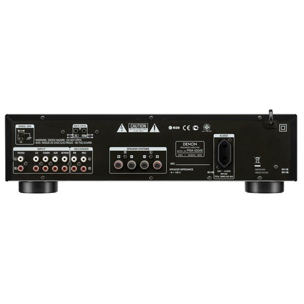 Denon PMA 520 AE (Siyah) Entegre Stereo Amfi 2x70W/4 ohm