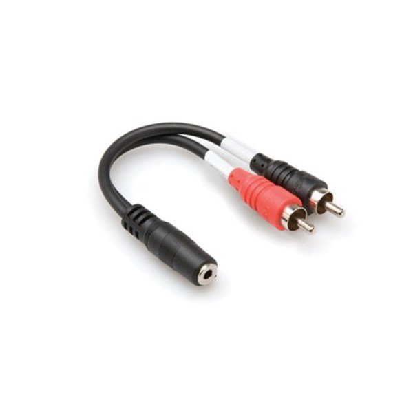 Hosa YMR197 Jack Rca Stereo Breakout Y Kablo