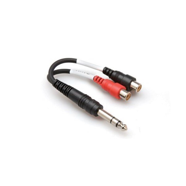 Hosa YPR102 Stereo Mono Jack Rca Çevirici Y Kablo