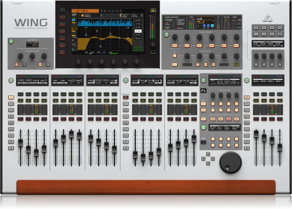 Behringer Wing 48 Kanal Dokunmatik Ekranlı Dijital Mikser
