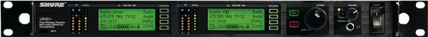 Shure UR4D+ Cascading Dual Channel Receiver