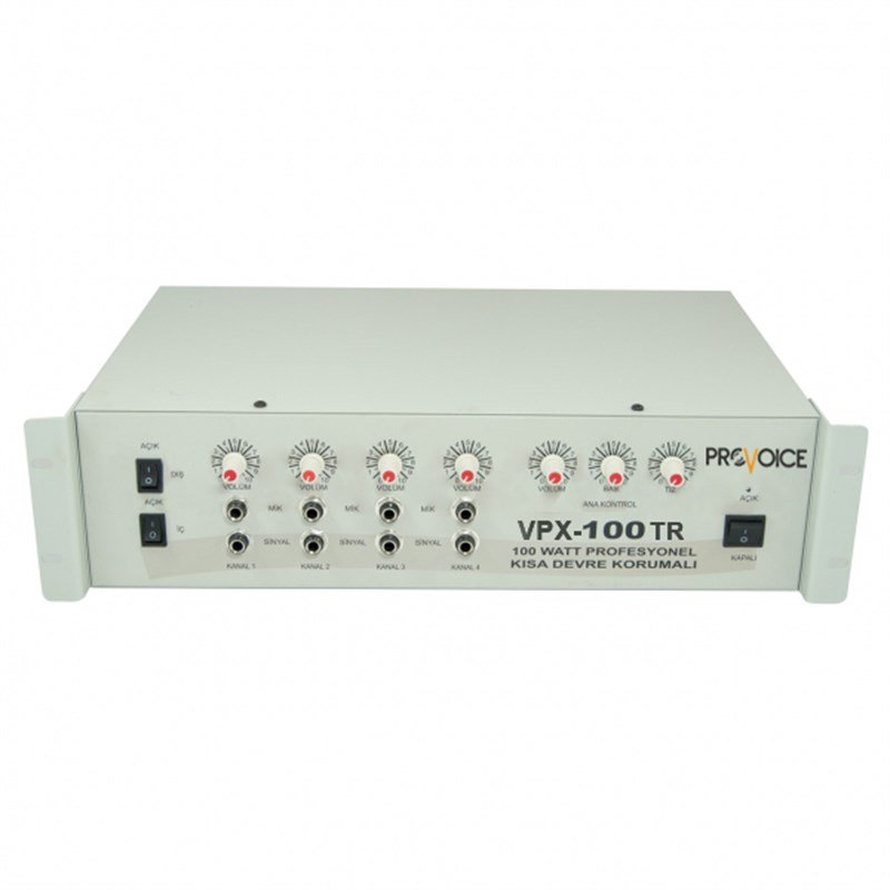 Provoice VPX-100 TR 100 Watt Trafolu Anfili Mikser