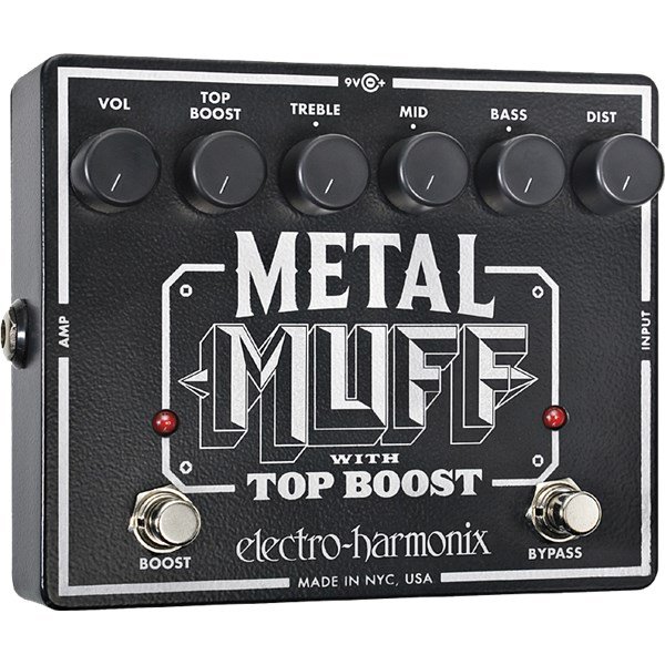 Electro-Harmonix Metal Muff Distortion with Top Boost Pedalı