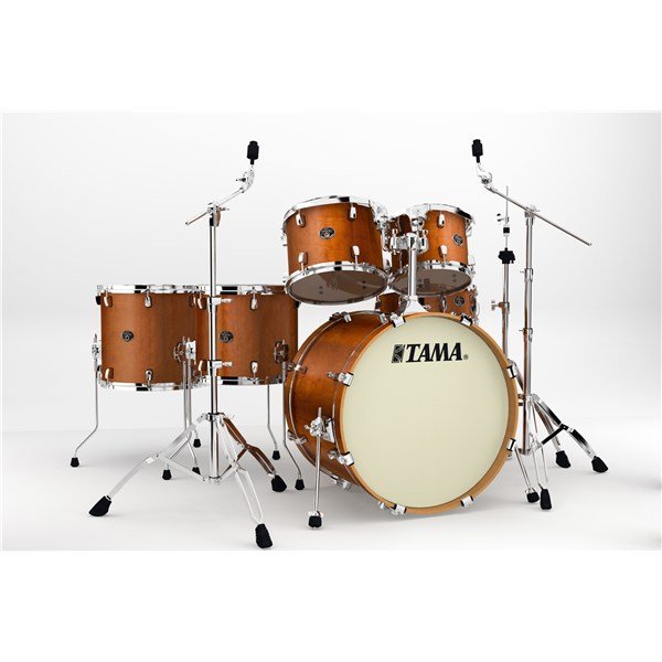 Tama Silverstar Custom Antique Brown Birch 6 Parça Shell Kıt Akustik Davul Seti