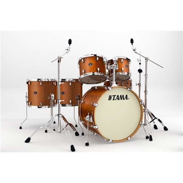Tama Silverstar Custom Antique Brown Birch 6 Parça Shell Kıt Akustik Davul Seti