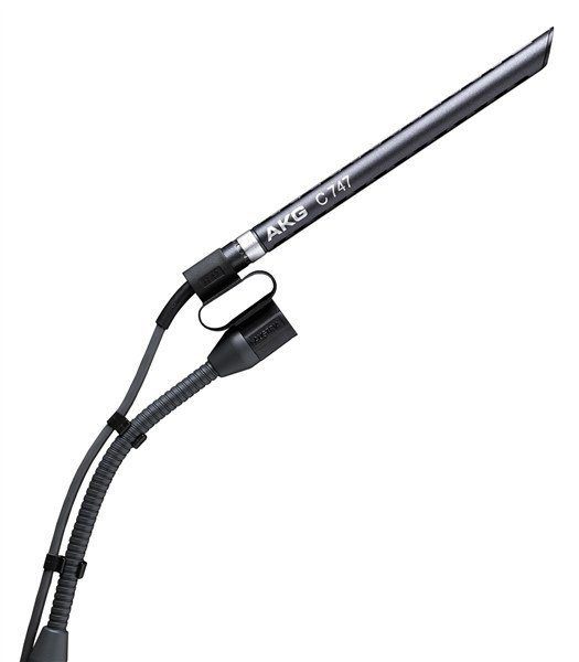 Akg C 747 W 70 - Shotgun, Hiper Kardioid Masaüstü Mikrofon