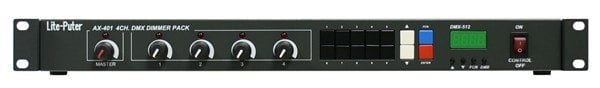 Lite Puter Ax 401 Rack Tipi 4 Kanal Dimmerli Mikser