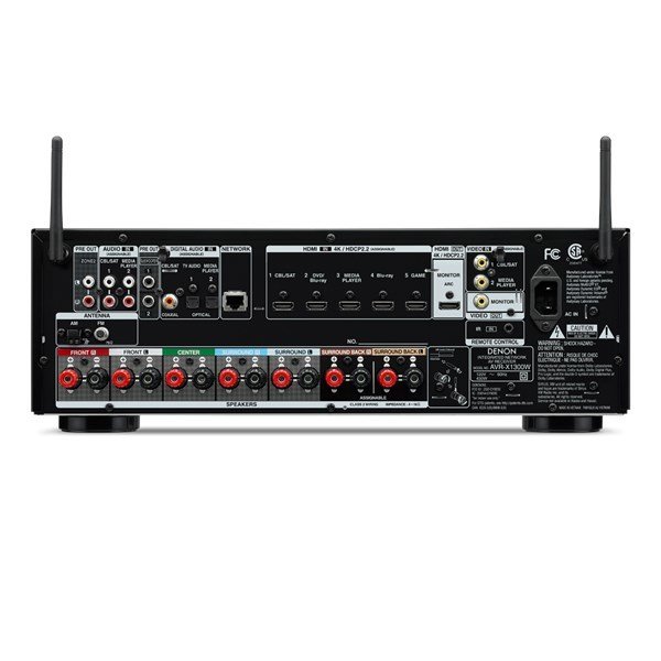 Denon AVR-X1300W 7.2 Channel Full 4K Ultra HD AV Receiver