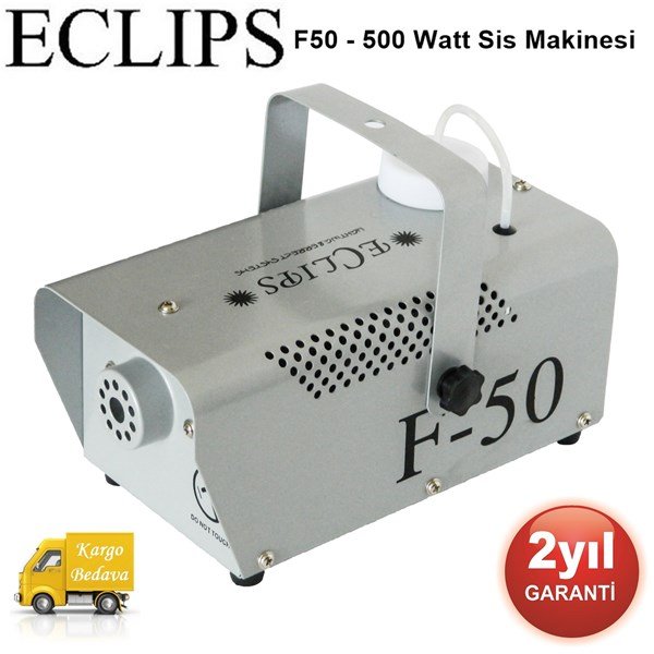 Eclips F-50 - 500 W Kablo Kumandalı Sis Makinası