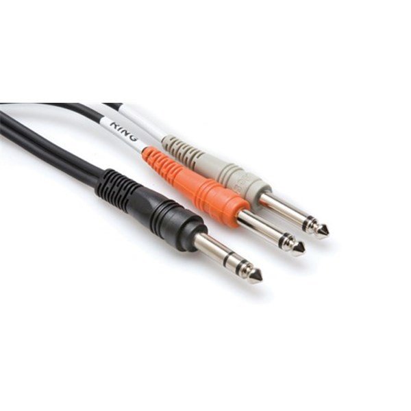 Hosa STP201 1 Metre Stereo Jack Insert Y Kablo