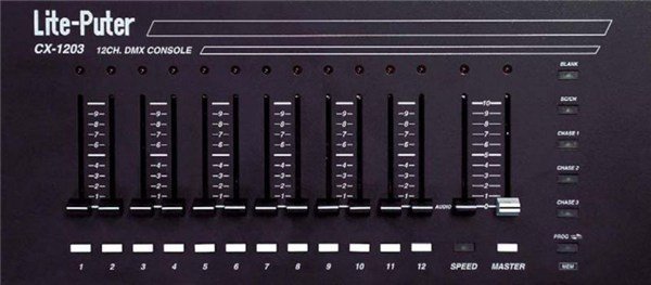 Lite Puter CX 1203 12 Kanal Işık Kontrol Mikseri