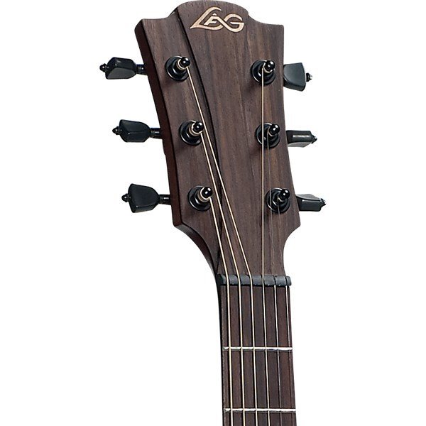 Lag T100Ace Blk Elektro Akustik Gitar