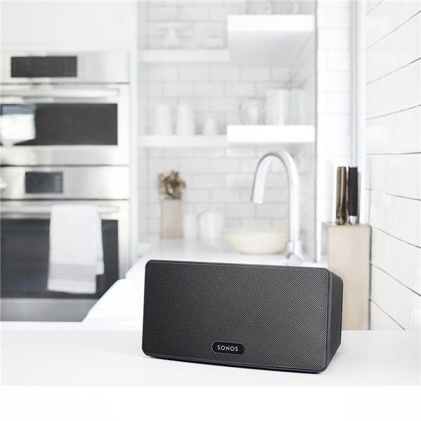 Sonos Play 3 Kablosuz Akıllı Hoparlör (Siyah)