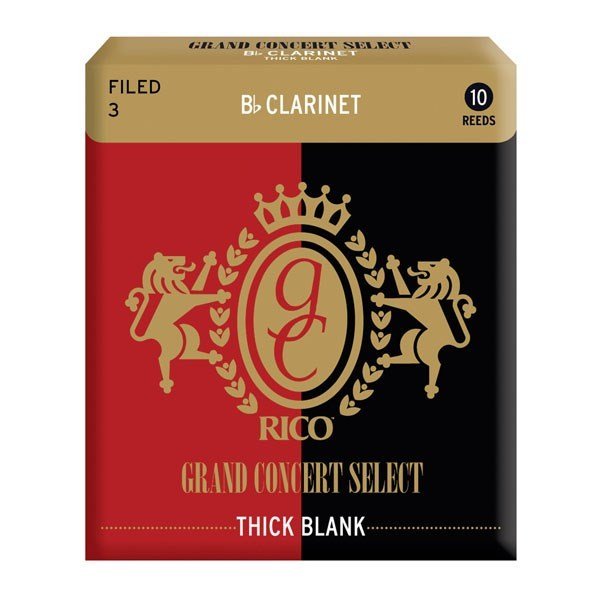 Rico Grand Concert Select Thick Blank Rgt10bcl300 Sib Klarnet Kamışı No:3