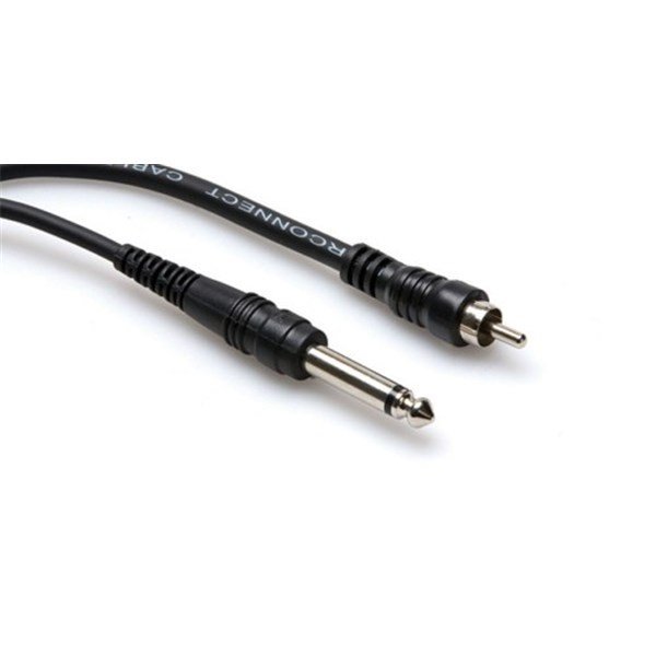 Hosa CPR110 3 Metre  Mono Jack Erkek Rca Kablo
