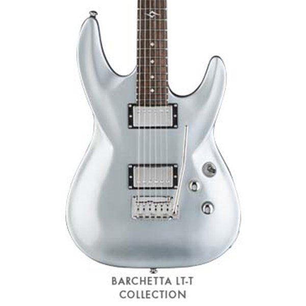 DBZ Barchetta BARLT3-SLVR Silver Elektro Gitar