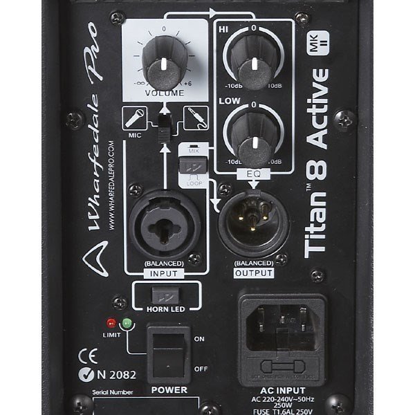 Wharfedale Titan 8 D - 8 inç 150W Aktif Kabin Hoparlör