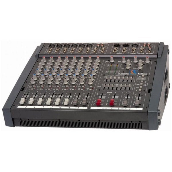 Startech P.Station ps 800 - 10 Girişli 2x600 Watt 4 ohm Efektli Power Mikser