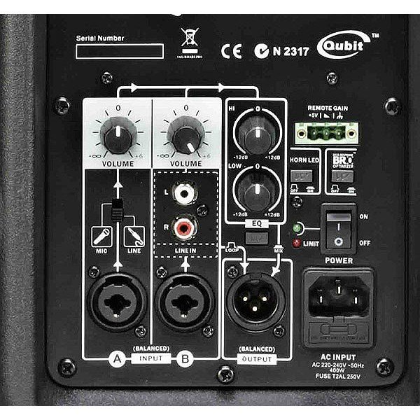 Wharfedale Titan 12 D - 12 inç 250W Aktif Kabin Hoparlör