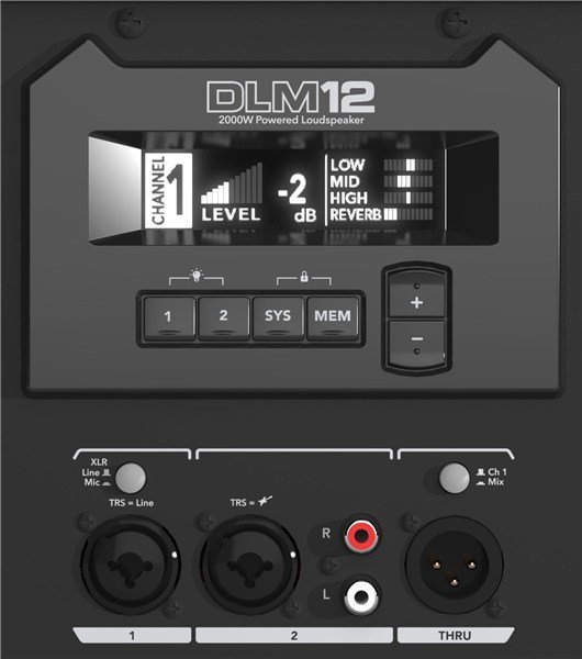 Mackie DLM12 12 inç 2000W 2-Yollu Aktif Kabin Hoparlör